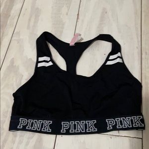 🖤PINK VS logo band Pink Crop🖤